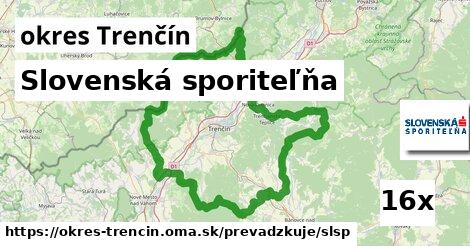 Slovenská sporiteľňa, okres Trenčín