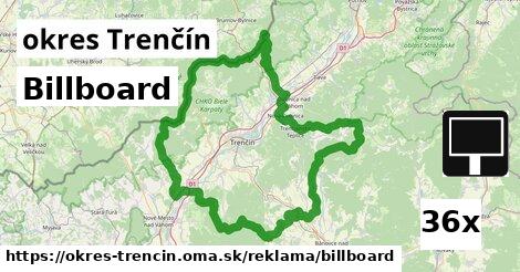 billboard v okres Trenčín