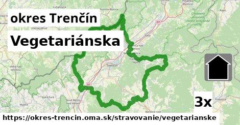 Vegetariánska, okres Trenčín