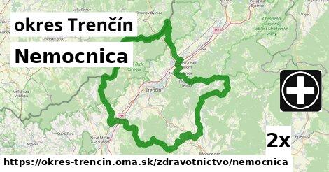 Nemocnica, okres Trenčín