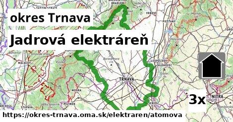 jadrová elektráreň v okres Trnava