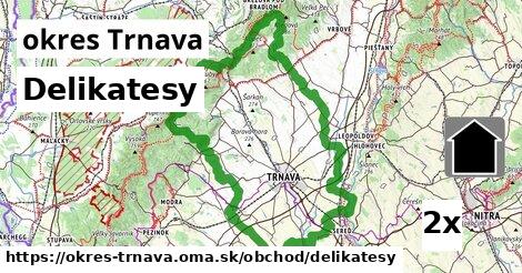 delikatesy v okres Trnava