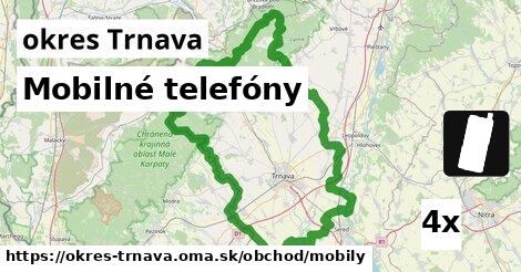 Mobilné telefóny, okres Trnava
