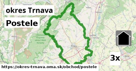 Postele, okres Trnava