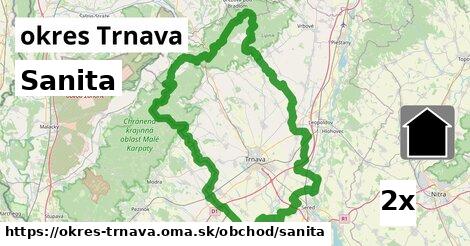 sanita v okres Trnava