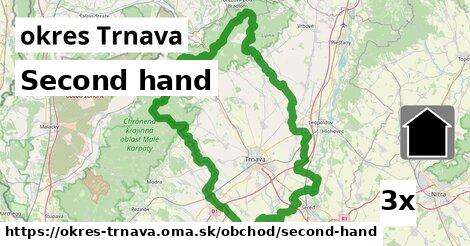 Second hand, okres Trnava