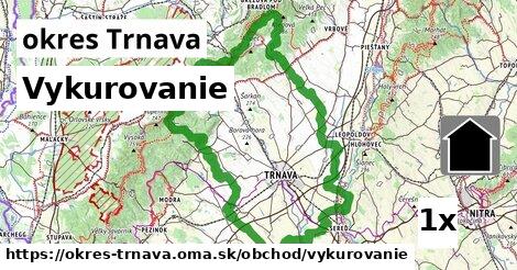Vykurovanie, okres Trnava