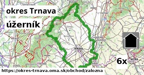 úžerník, okres Trnava