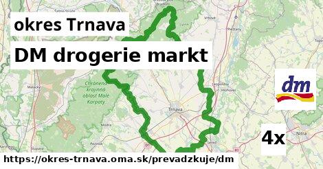 DM drogerie markt, okres Trnava