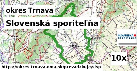 Slovenská sporiteľňa v okres Trnava