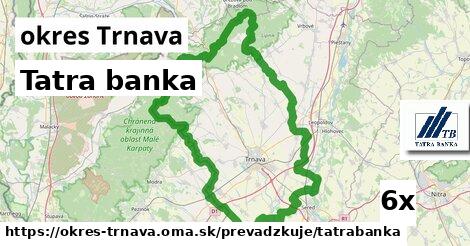 Tatra banka, okres Trnava