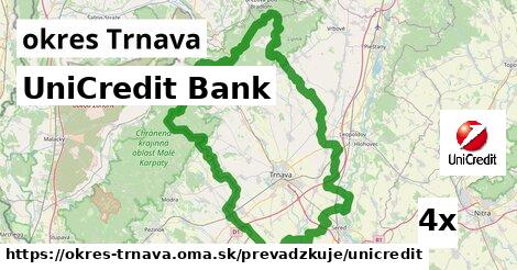 UniCredit Bank, okres Trnava