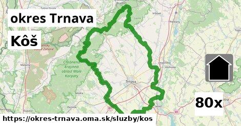 kôš v okres Trnava