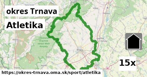 Atletika, okres Trnava