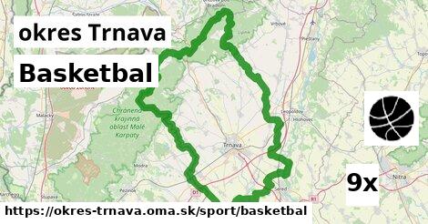 Basketbal, okres Trnava