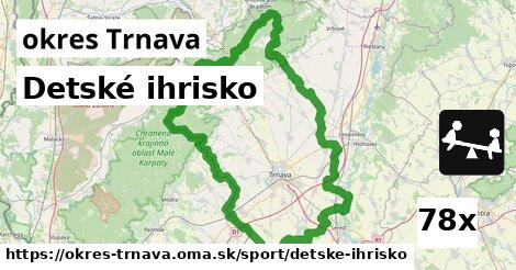 Detské ihrisko, okres Trnava