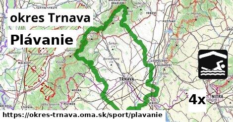 Plávanie, okres Trnava