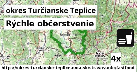 Všetky body v okres Turčianske Teplice