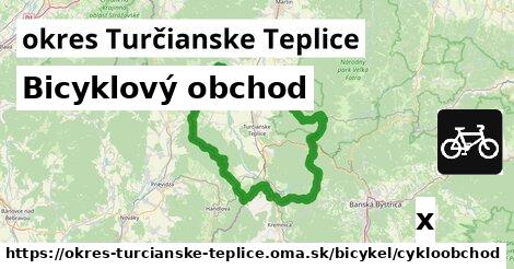 Bicyklový obchod, okres Turčianske Teplice