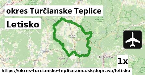 Letisko, okres Turčianske Teplice