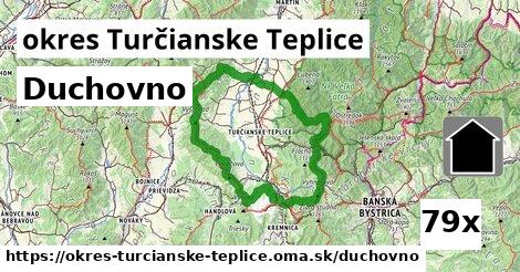 duchovno v okres Turčianske Teplice