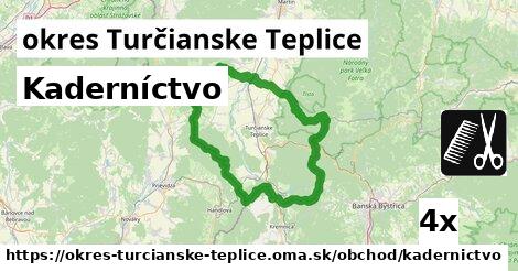 Kaderníctvo, okres Turčianske Teplice