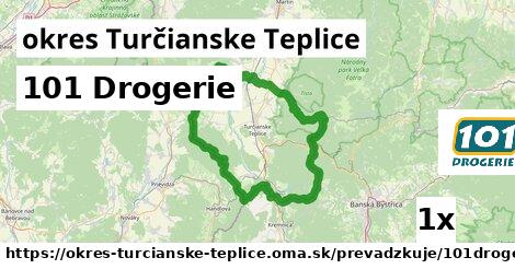 101 Drogerie, okres Turčianske Teplice