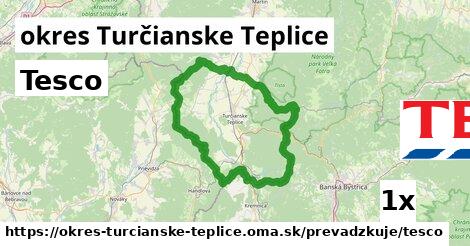 Tesco, okres Turčianske Teplice
