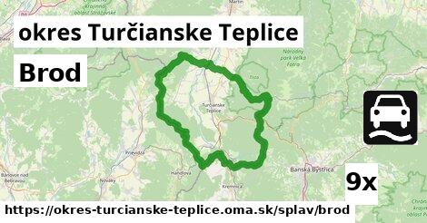 Brod, okres Turčianske Teplice