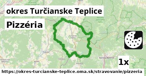 Pizzéria, okres Turčianske Teplice