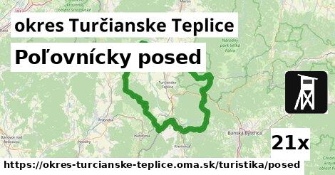 Poľovnícky posed, okres Turčianske Teplice