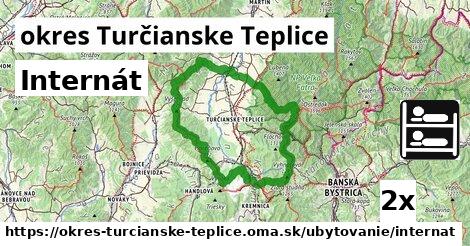 Internát, okres Turčianske Teplice