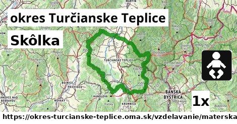 Skôlka, okres Turčianske Teplice