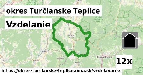 vzdelanie v okres Turčianske Teplice