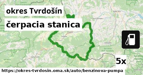 čerpacia stanica, okres Tvrdošín