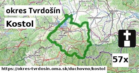 kostol v okres Tvrdošín