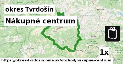 Nákupné centrum, okres Tvrdošín