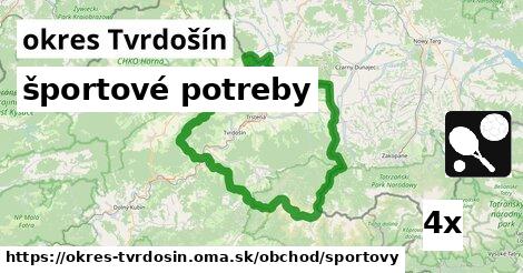 športové potreby, okres Tvrdošín