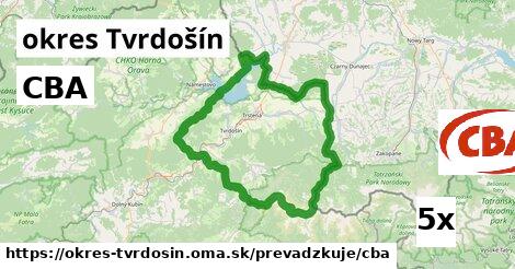 CBA, okres Tvrdošín