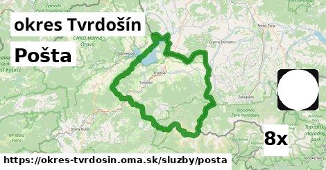 Pošta, okres Tvrdošín