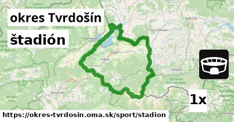 štadión, okres Tvrdošín