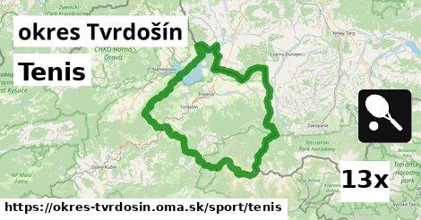 Tenis, okres Tvrdošín