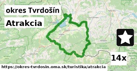 Atrakcia, okres Tvrdošín