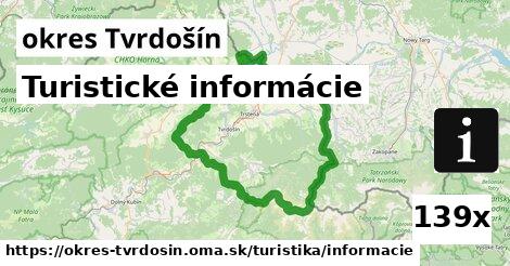 Turistické informácie, okres Tvrdošín