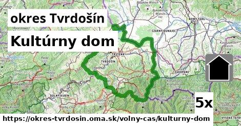 kultúrny dom v okres Tvrdošín