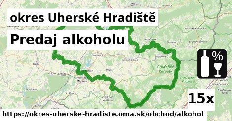 predaj alkoholu v okres Uherské Hradiště