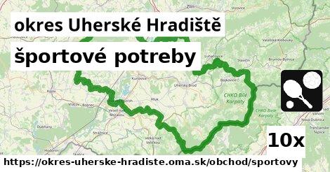 športové potreby, okres Uherské Hradiště