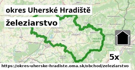 železiarstvo, okres Uherské Hradiště