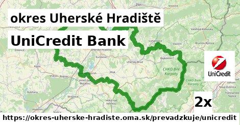 UniCredit Bank, okres Uherské Hradiště