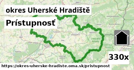 prístupnosť v okres Uherské Hradiště